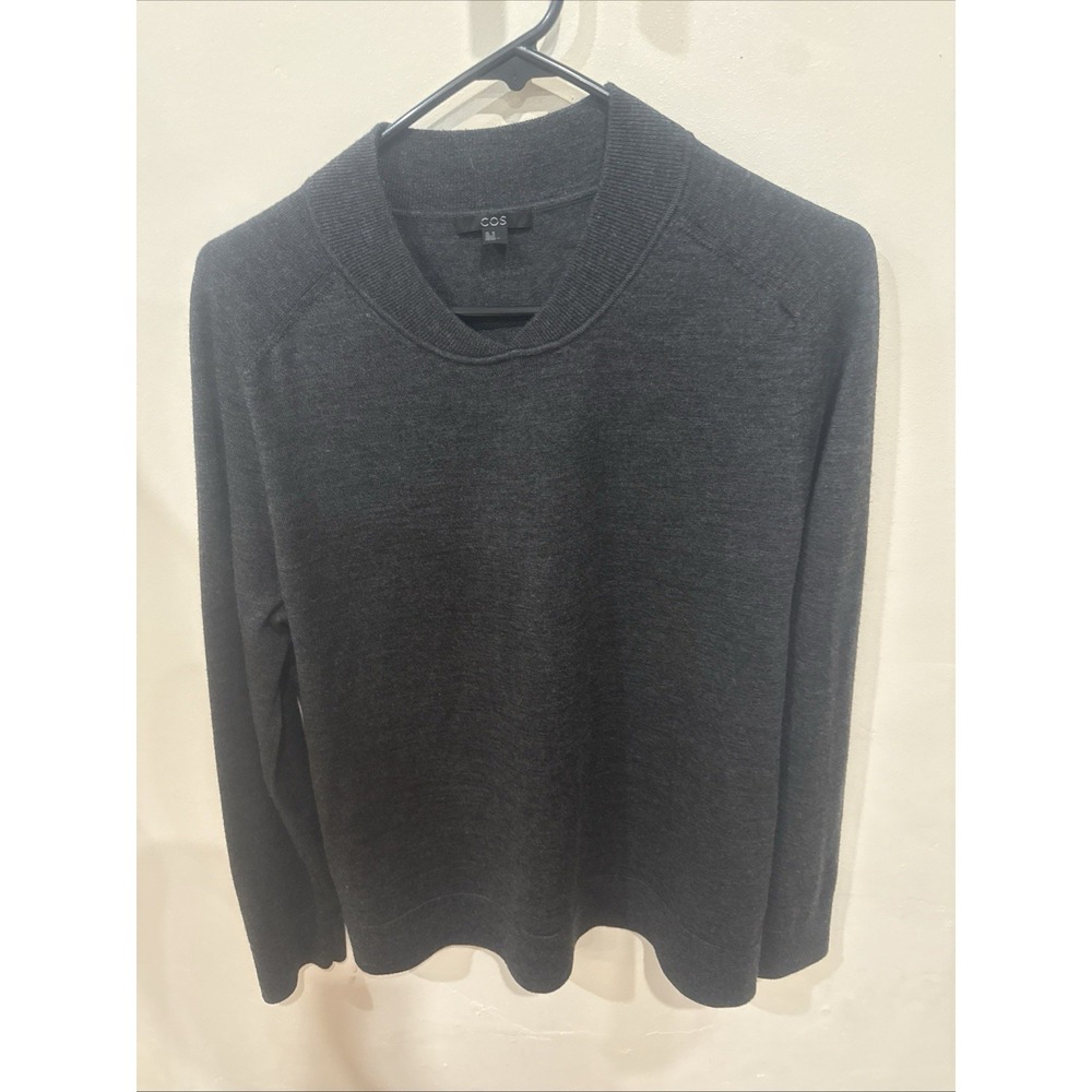 Wool Sweater‎ from COS Black Gray Minimal Our Legacy Acne